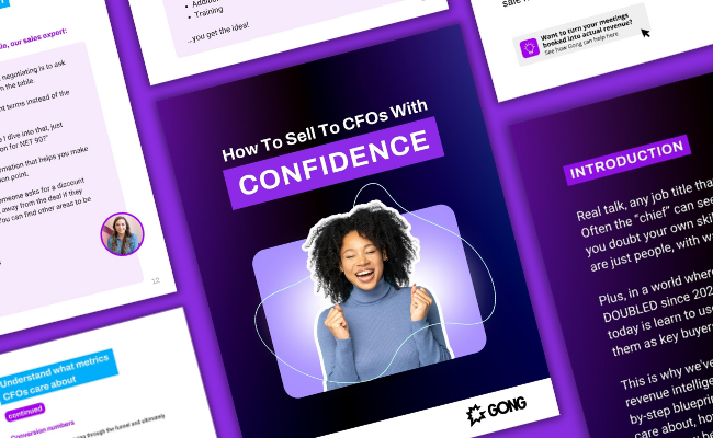 Landing Page  How To Sell To CFOs With Confidence