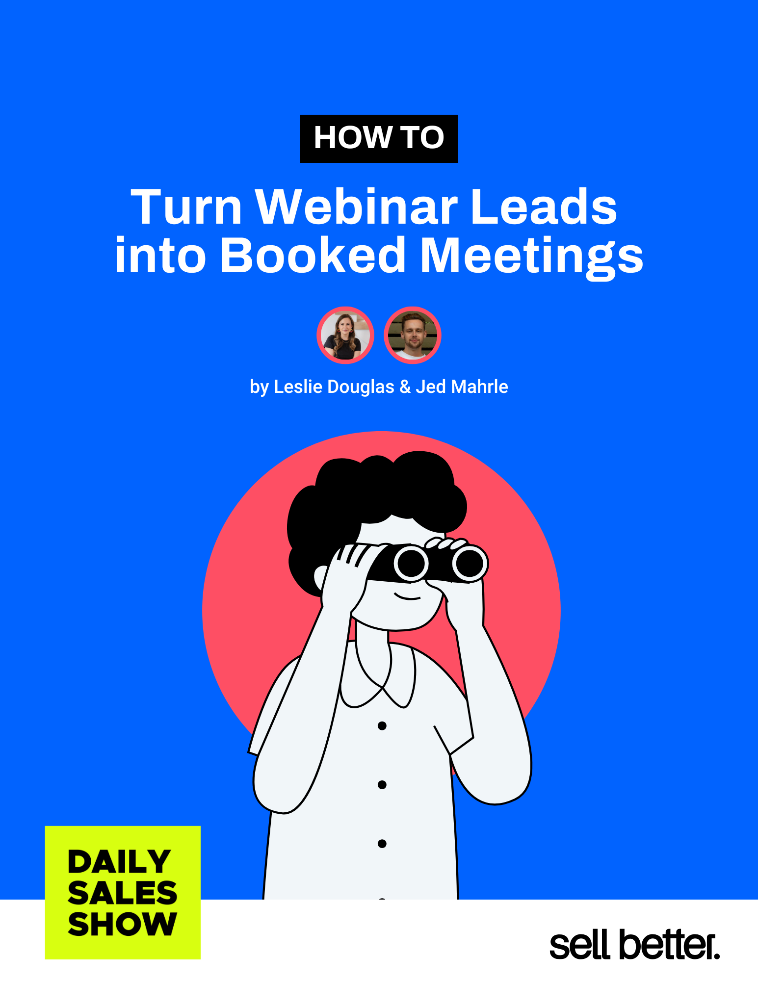 How to Turn Webinar Leads into Booked Meetings - Cover image