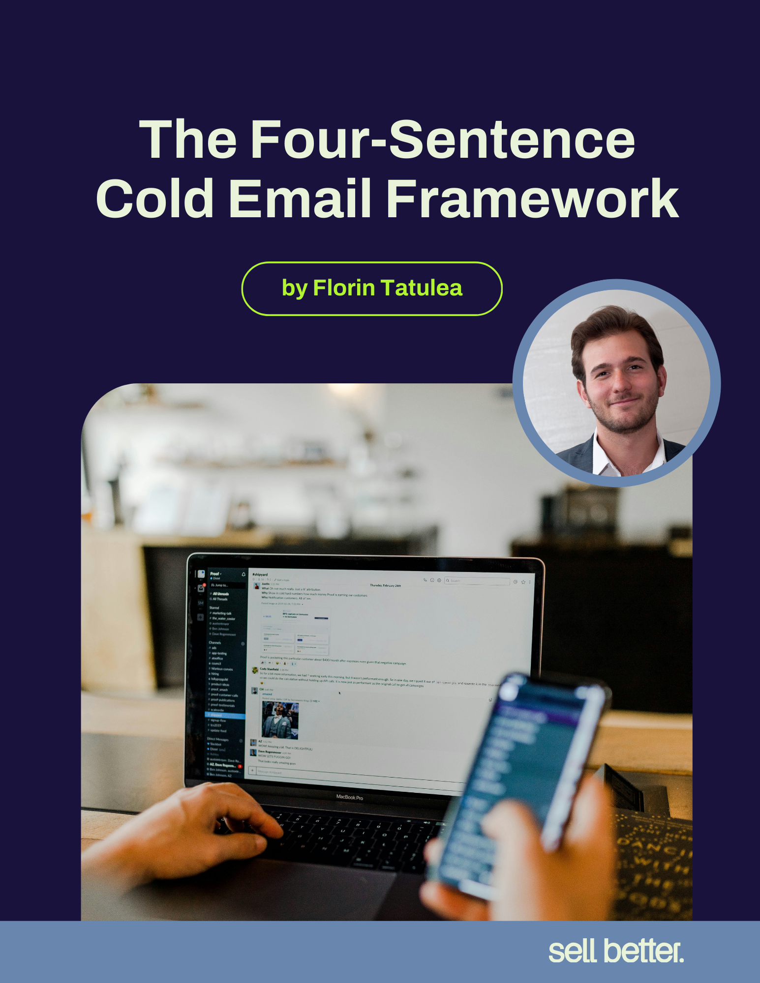 4 Sentence Cold Email Cover Image